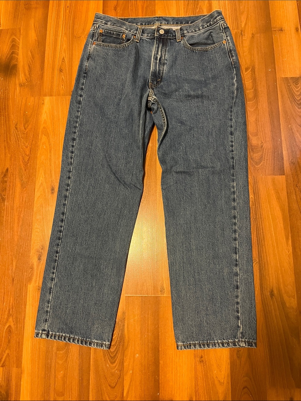 Levi's Men's Straight Leg Jeans - Classic Denim Blue